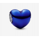 Charm Pandora Corazón Azul Metálico