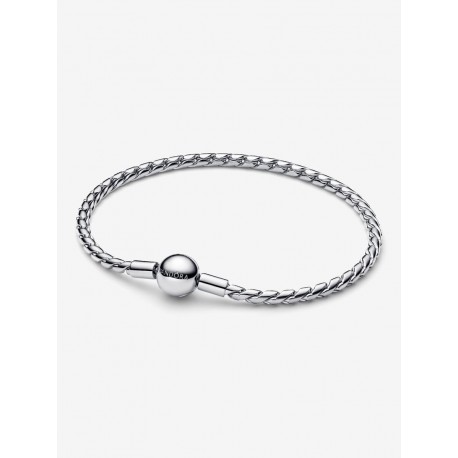 Pulsera Pandora de Cadena Alada y Cierre Redondo