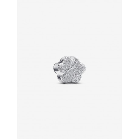 Charm Pandora Mini Huella Textura