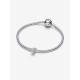 Charm Pandora Mini Luna Textura Plateada