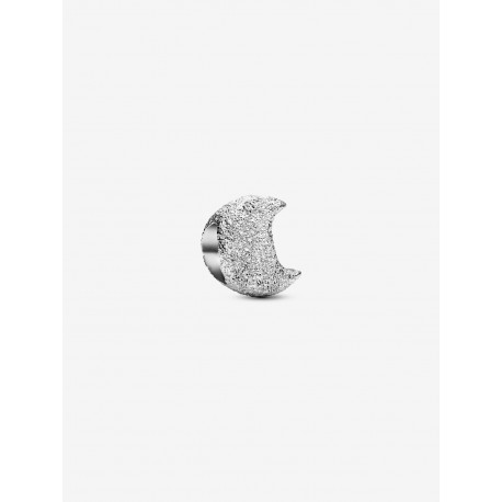 Charm Pandora Mini Luna Textura Plateada
