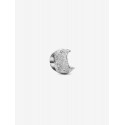Charm Pandora Mini Luna Textura Plateada